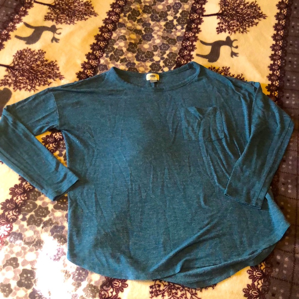 Navy Long Sleeve Shirt